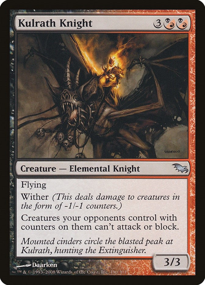 Image for Kulrath Knight (190) (Shadowmoor) - Magic: The Gathering