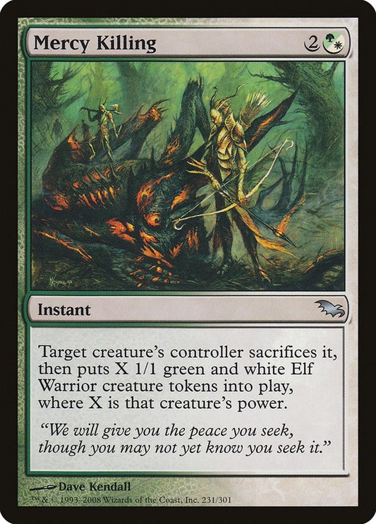 Image for Mercy Killing (231) (Shadowmoor) - Magic: The Gathering