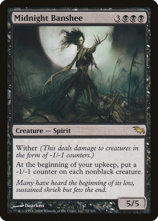 Image for Midnight Banshee (72) (Shadowmoor) - Magic: The Gathering