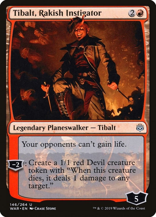 Image for Tibalt, Rakish Instigator (146) (War of the Spark) - Magic: The Gathering