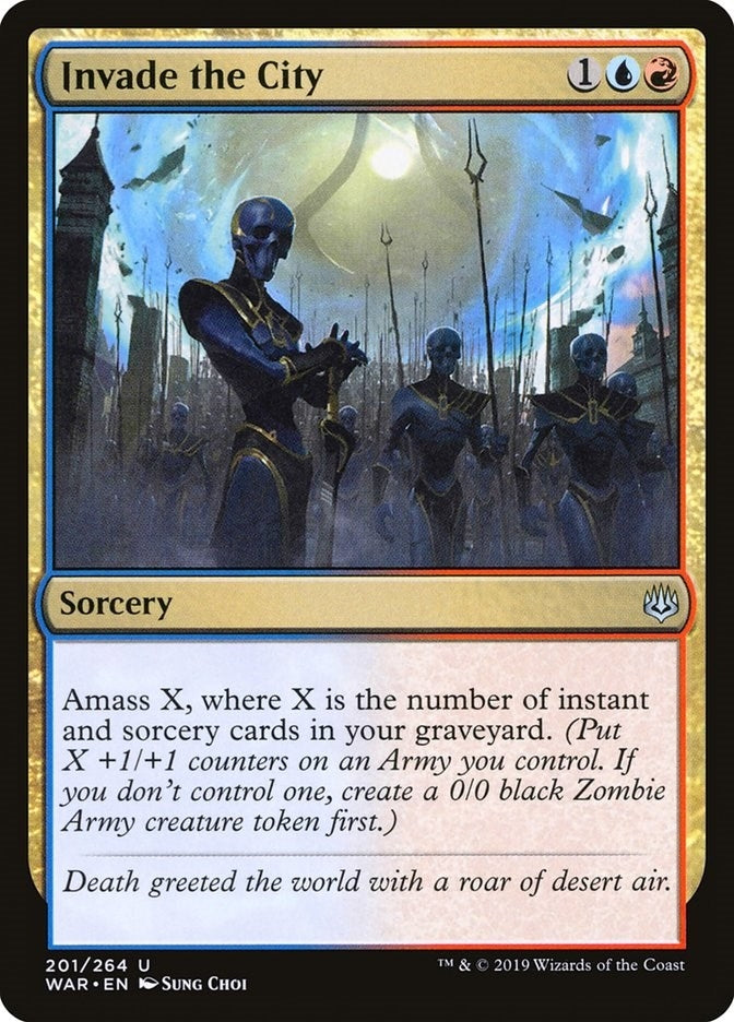 Image for Invade the City (201) (War of the Spark) - Magic: The Gathering