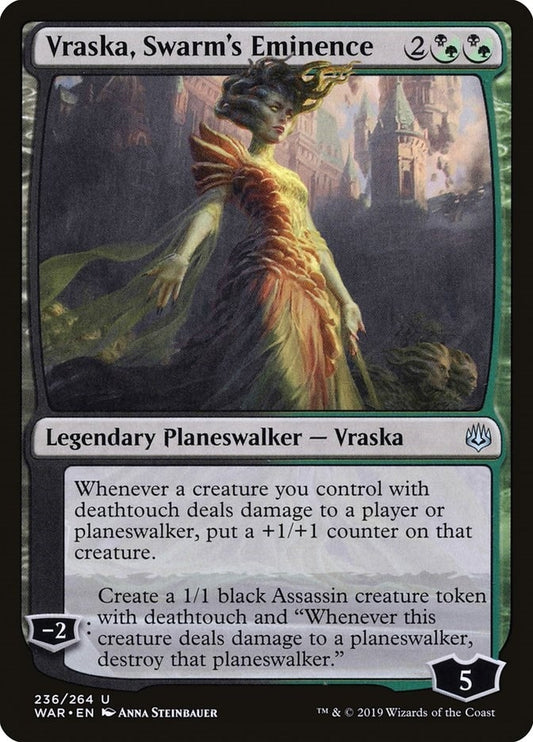 Image for Vraska, Swarm's Eminence (236) (War of the Spark) - Magic: The Gathering