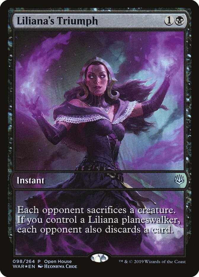 Image for Liliana's Triumph (98) (Open House Promos) - Magic: The Gathering