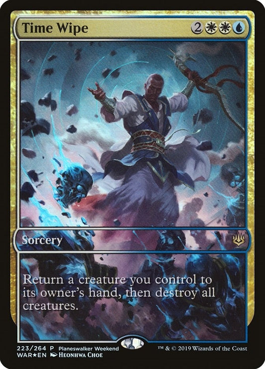 Image for Time Wipe (223) (Planeswalker Event Promos) - Magic: The Gathering