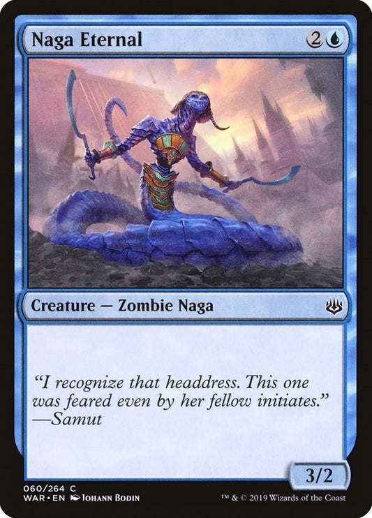 Image for Naga Eternal (60) (War of the Spark) - Magic: The Gathering