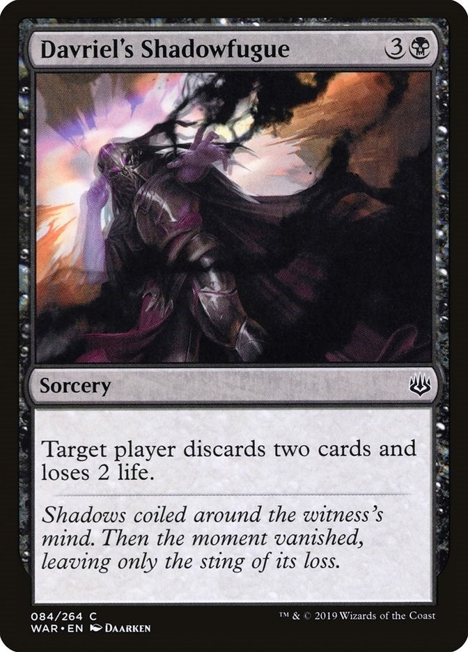 Image for Davriel's Shadowfugue (84) (War of the Spark) - Magic: The Gathering