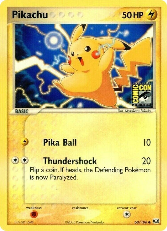 Image for Pikachu - 60/106 (SDCC 2005) (060/106) (Miscellaneous Cards & Products) - Pokemon