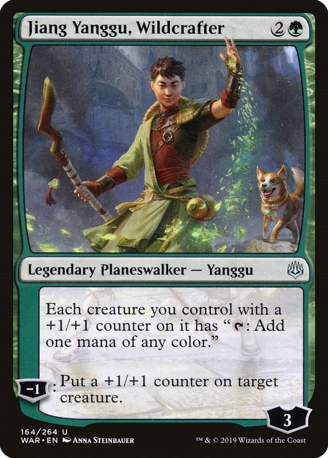 Image for Jiang Yanggu, Wildcrafter (164) (War of the Spark) - Magic: The Gathering
