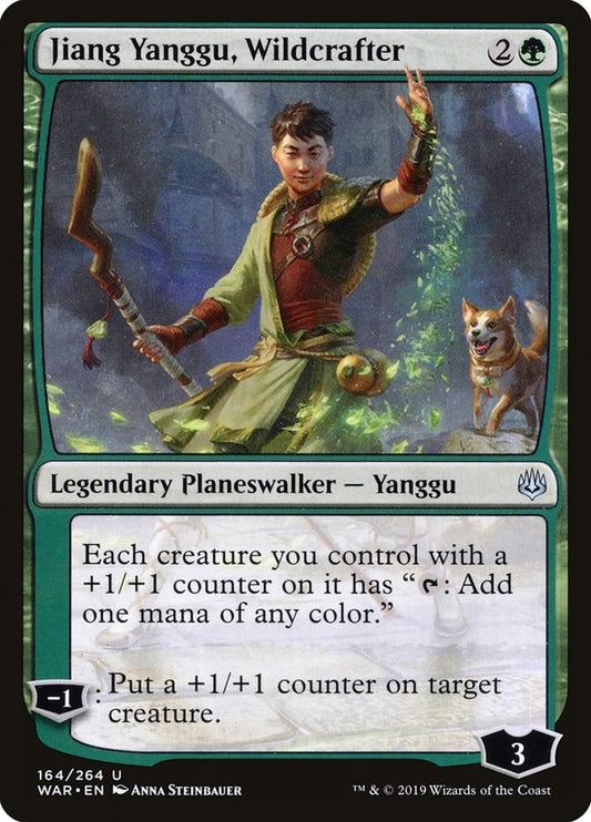 Image for Jiang Yanggu, Wildcrafter (164) (War of the Spark) - Magic: The Gathering