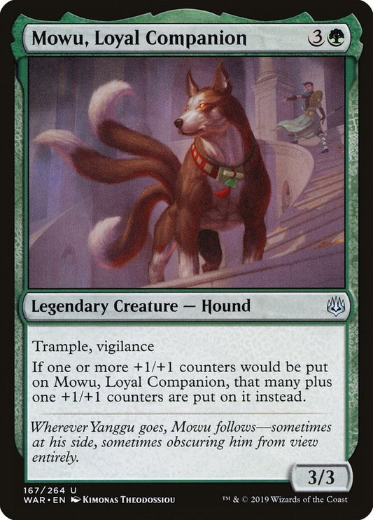 Image for Mowu, Loyal Companion (167) (War of the Spark) - Magic: The Gathering