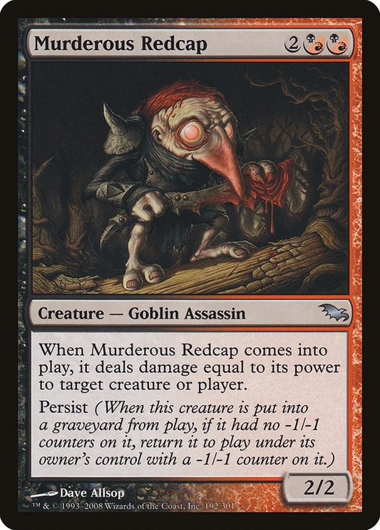 Image for Murderous Redcap (192) (Shadowmoor) - Magic: The Gathering