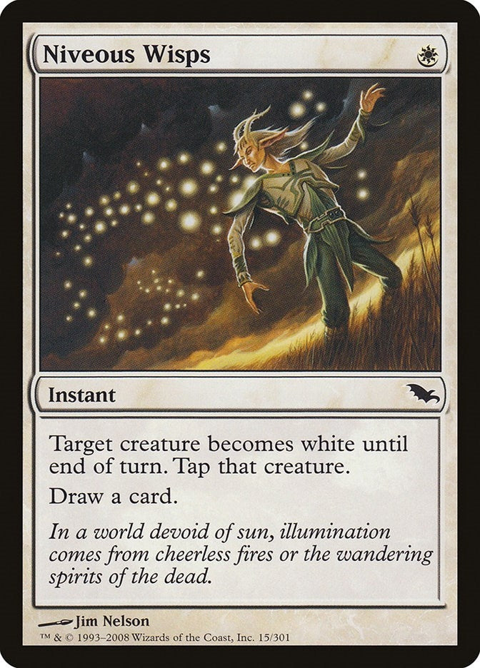 Image for Niveous Wisps (15) (Shadowmoor) - Magic: The Gathering