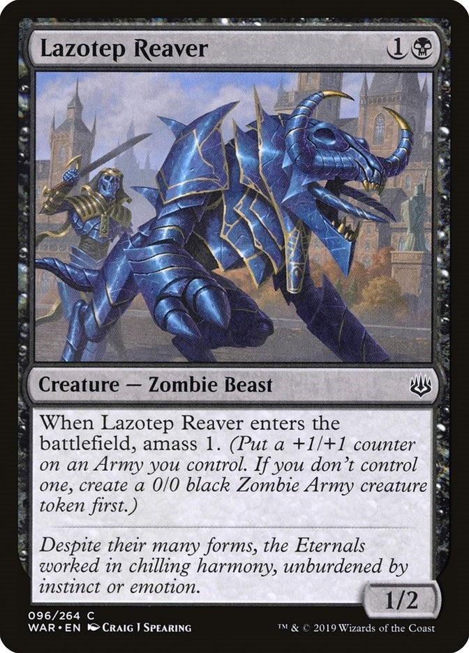 Image for Lazotep Reaver (96) (War of the Spark) - Magic: The Gathering