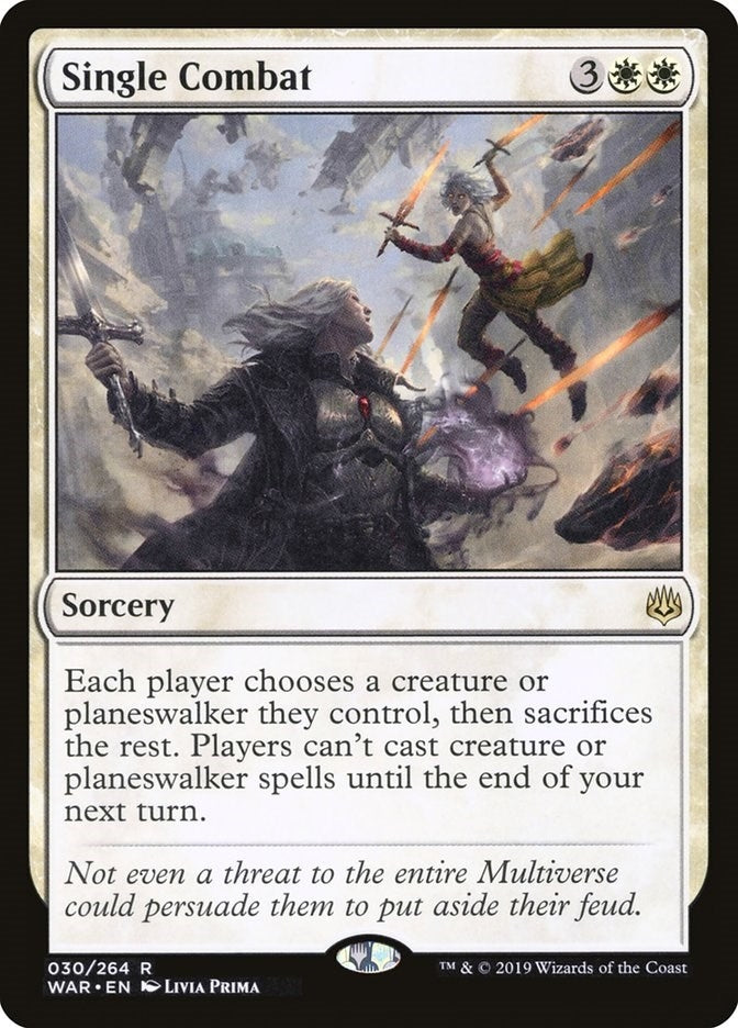 Image for Single Combat (30) (War of the Spark) - Magic: The Gathering