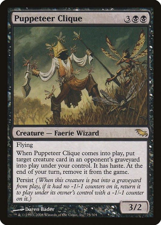 Image for Puppeteer Clique (75) (Shadowmoor) - Magic: The Gathering