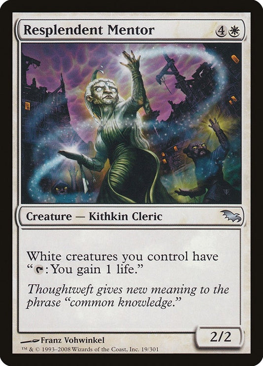Image for Resplendent Mentor (19) (Shadowmoor) - Magic: The Gathering