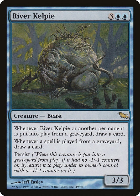 Image for River Kelpie (49) (Shadowmoor) - Magic: The Gathering