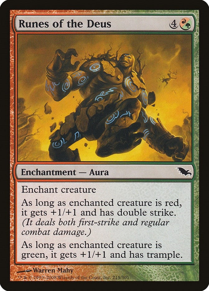 Image for Runes of the Deus (215) (Shadowmoor) - Magic: The Gathering