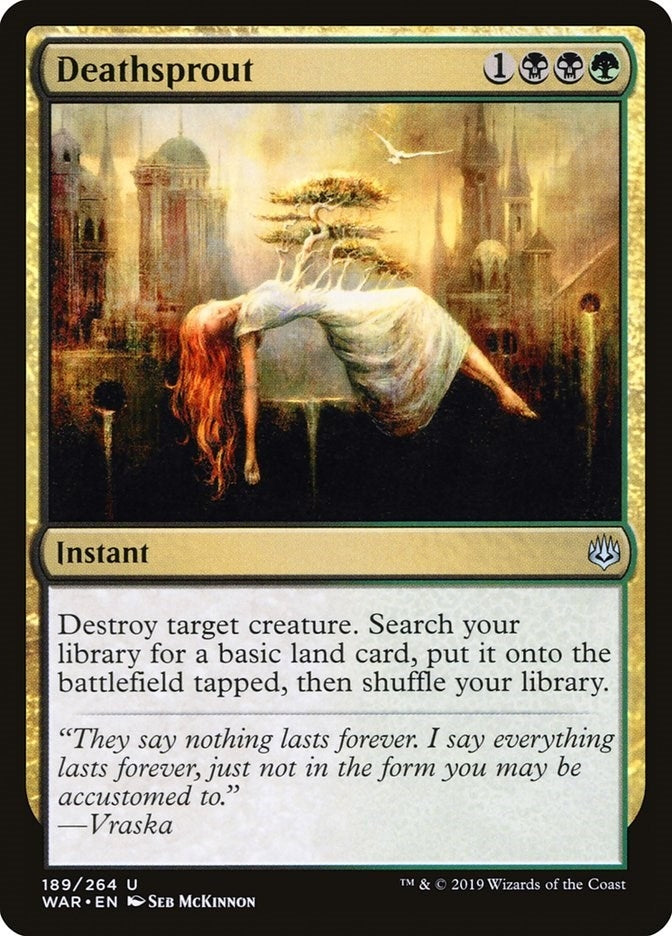 Image for Deathsprout (189) (War of the Spark) - Magic: The Gathering