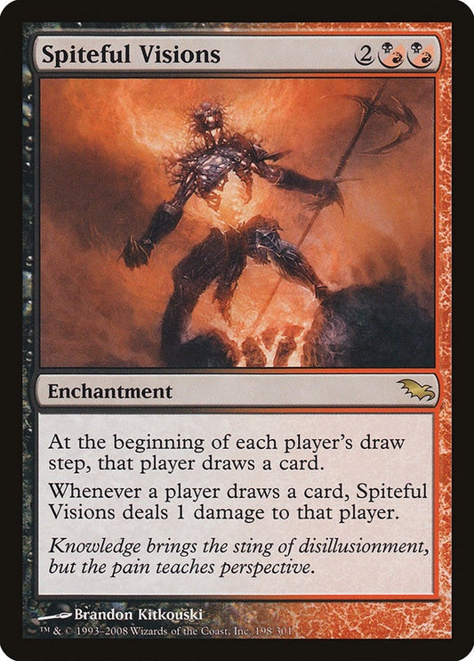 Image for Spiteful Visions (198) (Shadowmoor) - Magic: The Gathering