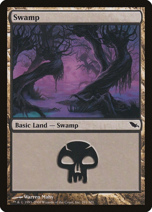 Image for Swamp (291) (291) (Shadowmoor) - Magic: The Gathering