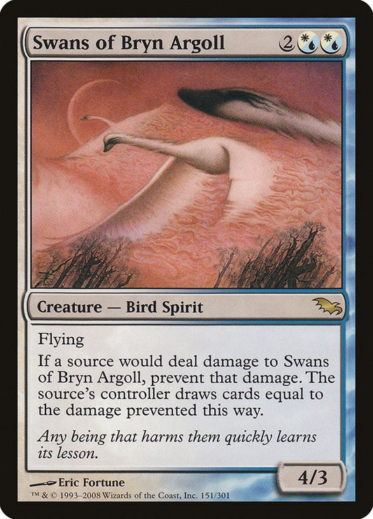 Image for Swans of Bryn Argoll (151) (Shadowmoor) - Magic: The Gathering