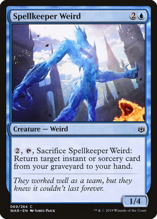 Image for Spellkeeper Weird (69) (War of the Spark) - Magic: The Gathering