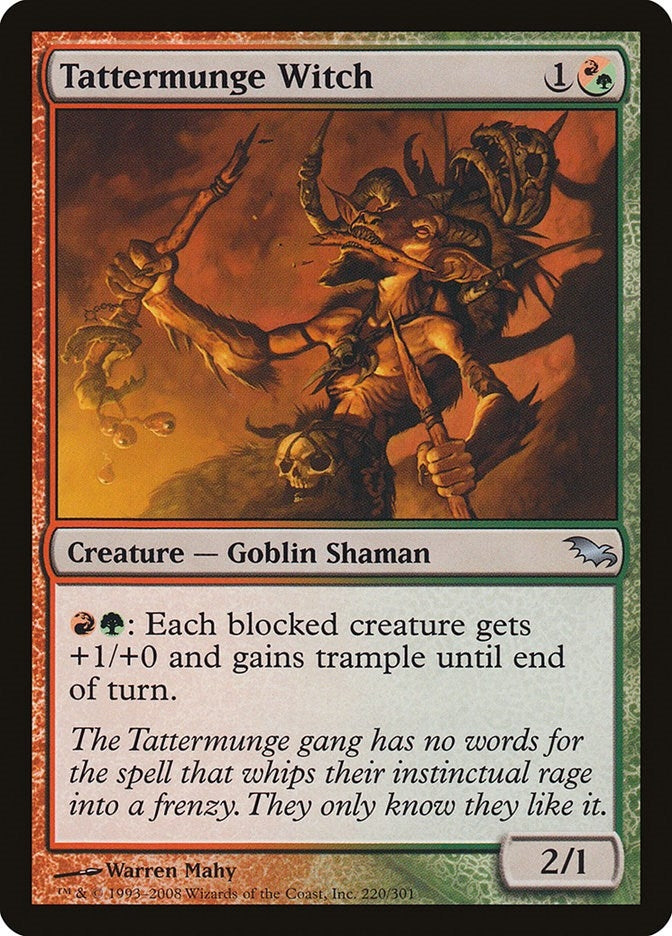 Image for Tattermunge Witch (220) (Shadowmoor) - Magic: The Gathering