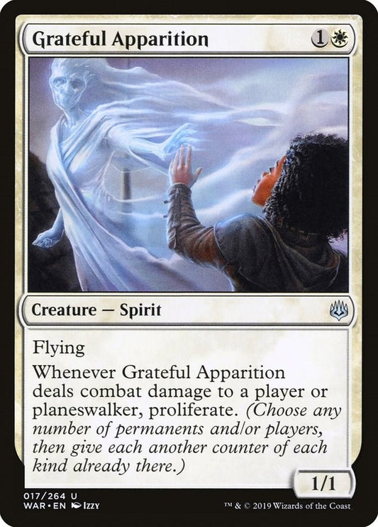 Image for Grateful Apparition (17) (War of the Spark) - Magic: The Gathering