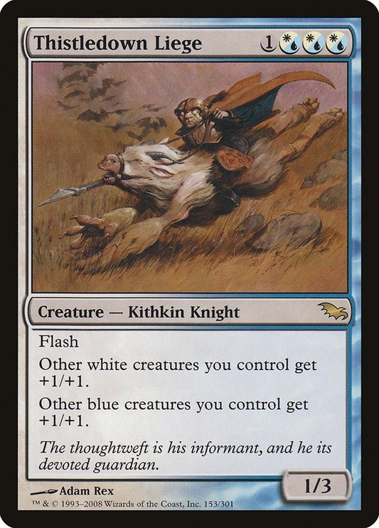 Image for Thistledown Liege (153) (Shadowmoor) - Magic: The Gathering