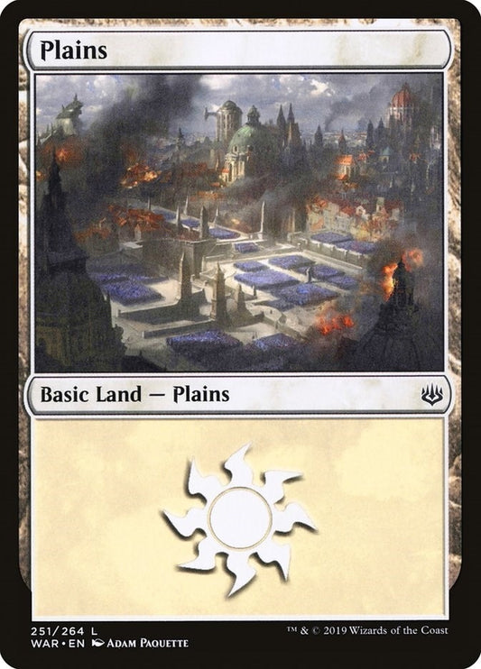 Image for Plains (251) (251) (War of the Spark) - Magic: The Gathering