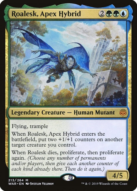 Image for Roalesk, Apex Hybrid (213) (War of the Spark) - Magic: The Gathering