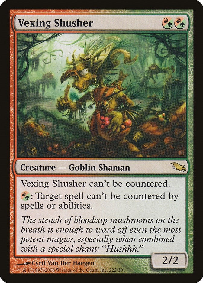 Image for Vexing Shusher (222) (Shadowmoor) - Magic: The Gathering