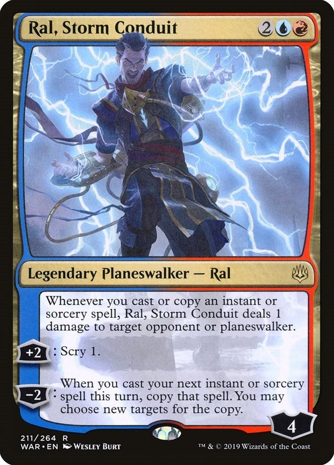 Image for Ral, Storm Conduit (211) (War of the Spark) - Magic: The Gathering
