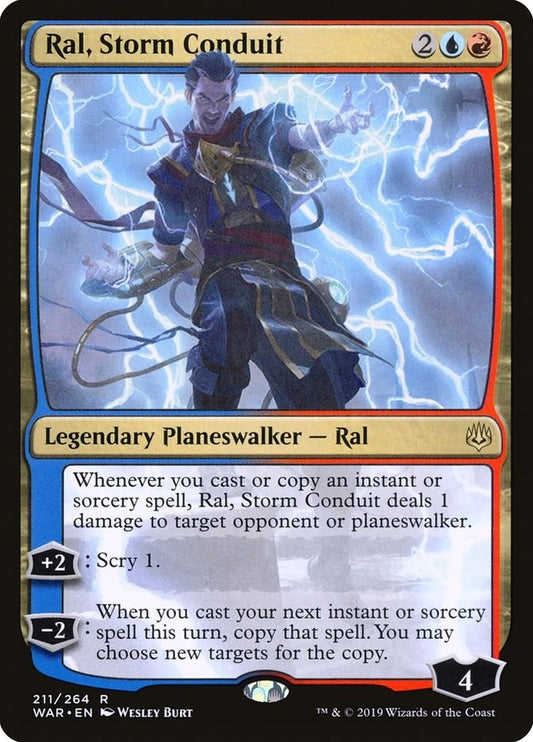 Image for Ral, Storm Conduit (211) (War of the Spark) - Magic: The Gathering