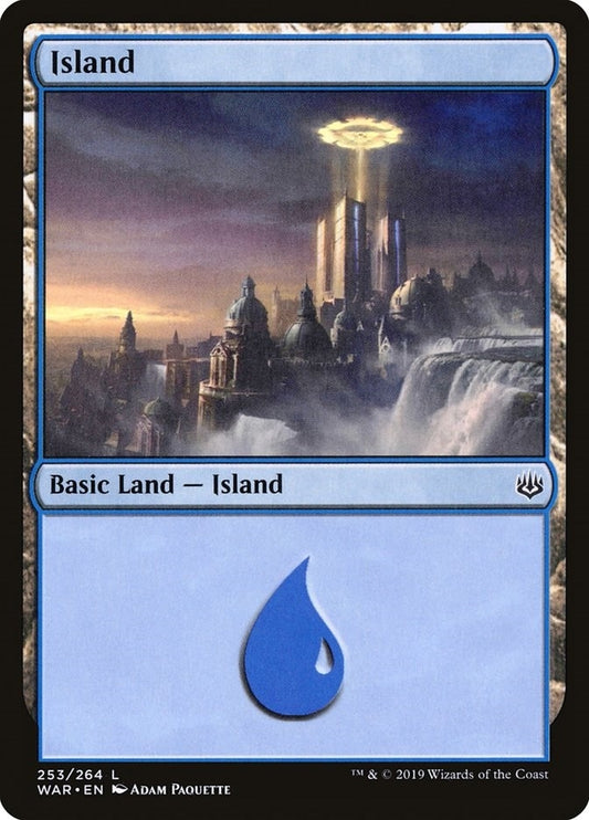 Image for Island (253) (253) (War of the Spark) - Magic: The Gathering