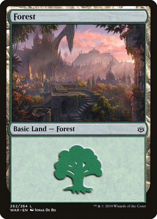 Image for Forest (262) (262) (War of the Spark) - Magic: The Gathering