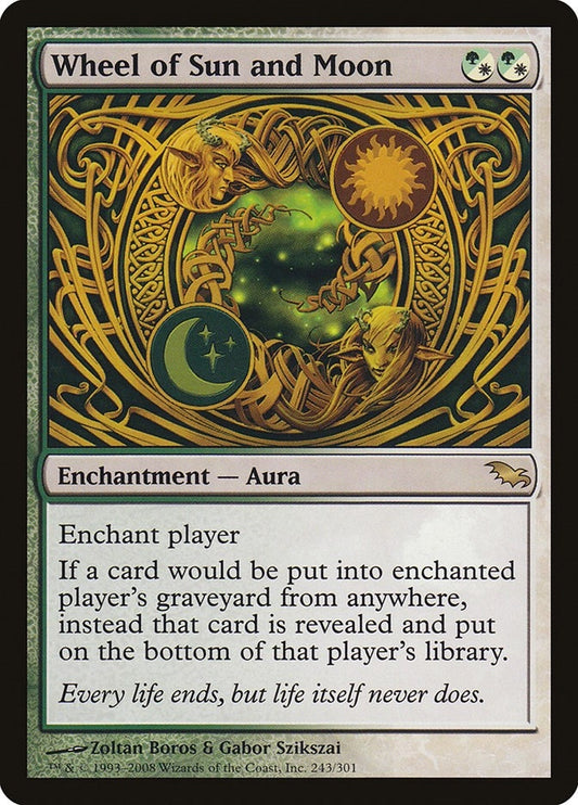 Image for Wheel of Sun and Moon (243) (Shadowmoor) - Magic: The Gathering