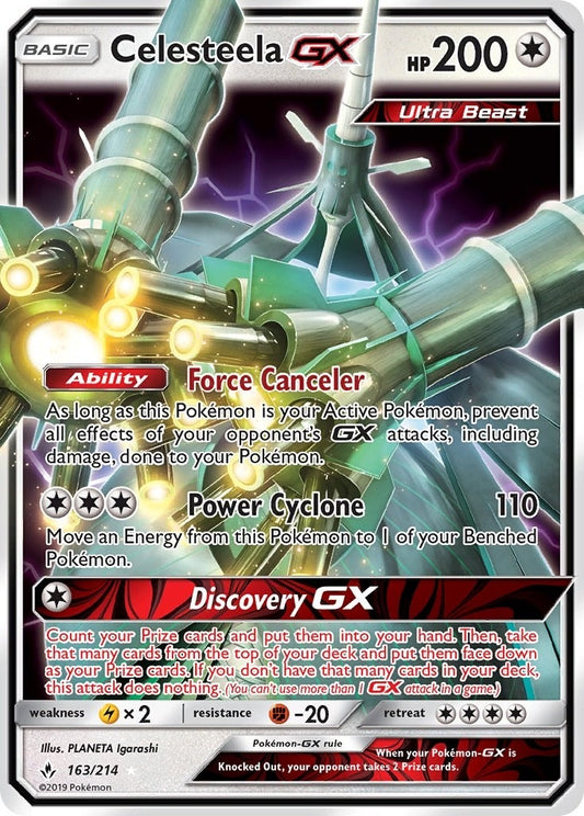 Image for Celesteela GX (163/214) (SM - Unbroken Bonds) - Pokemon