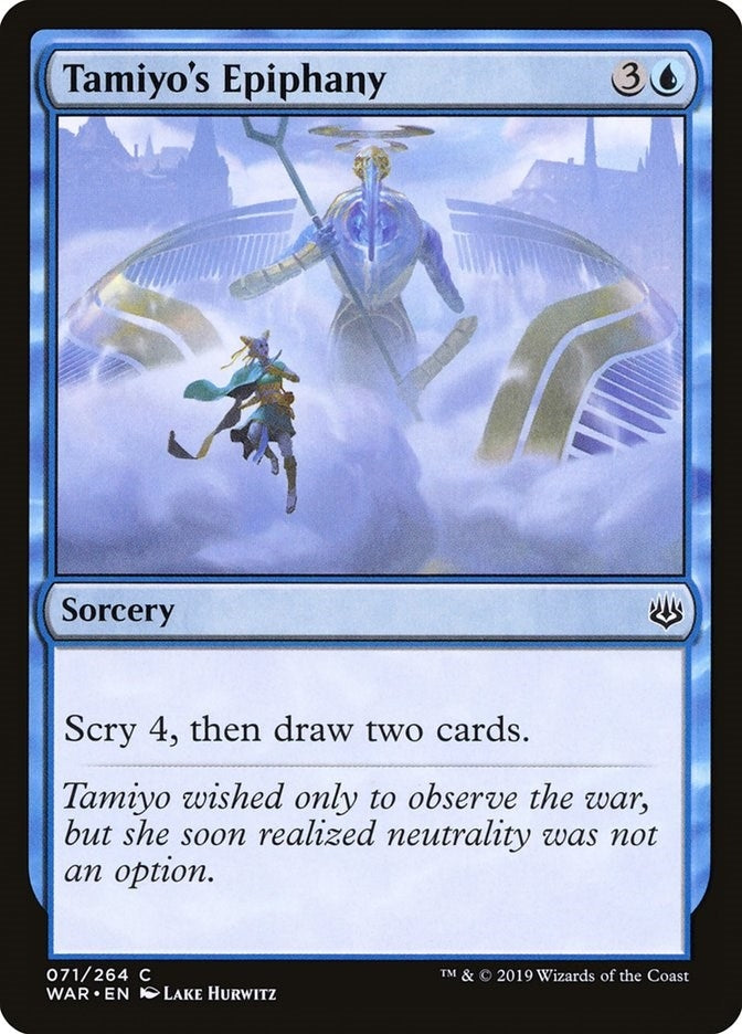 Image for Tamiyo's Epiphany (71) (War of the Spark) - Magic: The Gathering