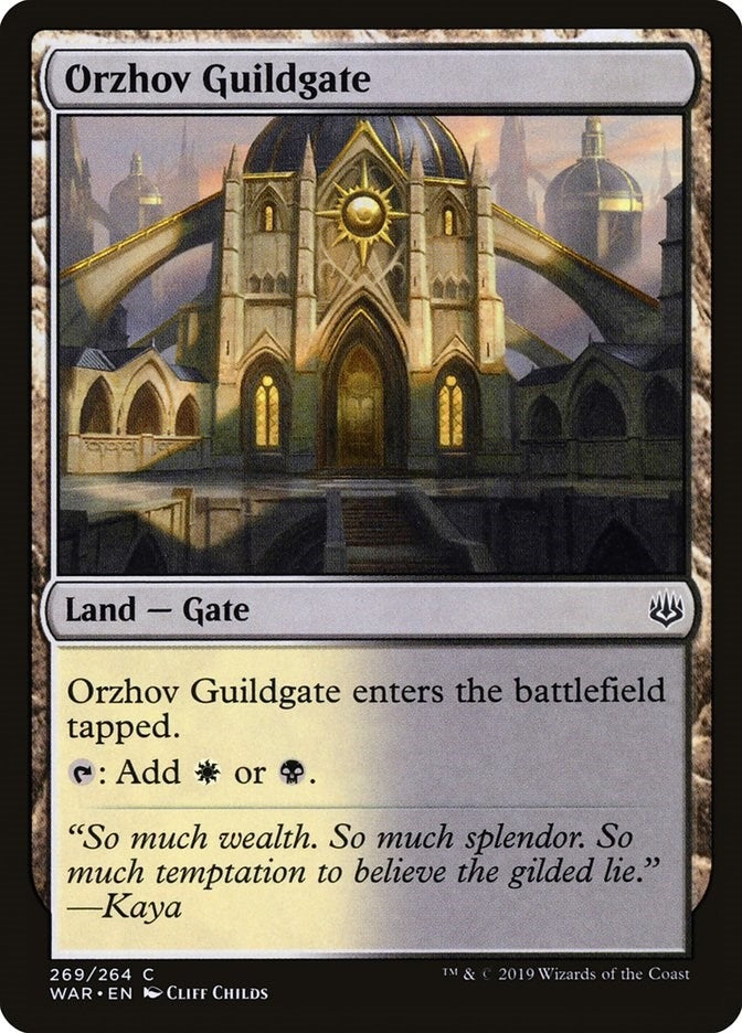 Image for Orzhov Guildgate (269) (War of the Spark) - Magic: The Gathering