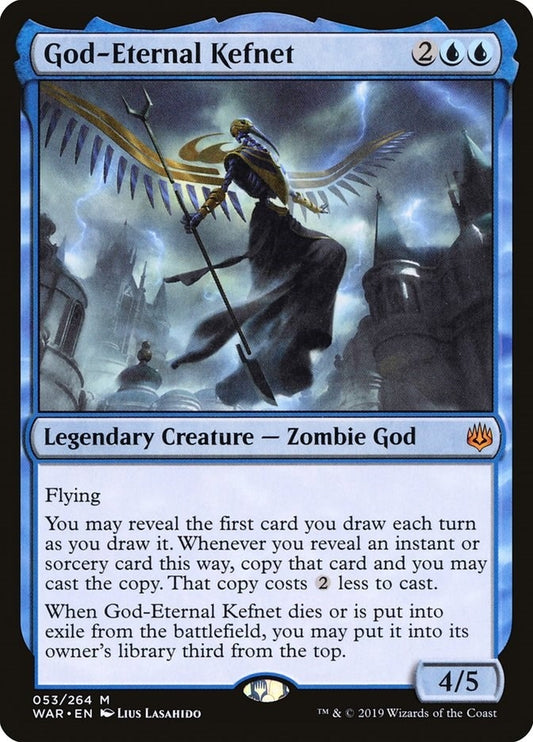 Image for God-Eternal Kefnet (53) (War of the Spark) - Magic: The Gathering