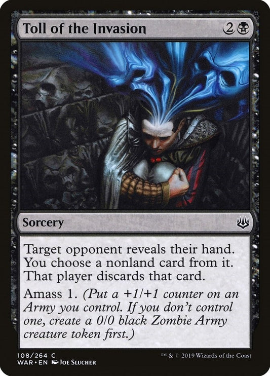 Image for Toll of the Invasion (108) (War of the Spark) - Magic: The Gathering