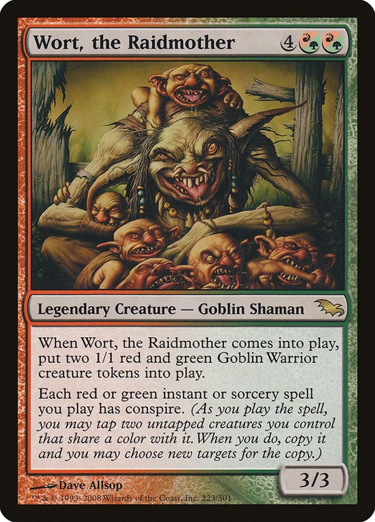 Image for Wort, the Raidmother (223) (Shadowmoor) - Magic: The Gathering