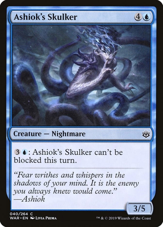 Image for Ashiok's Skulker (40) (War of the Spark) - Magic: The Gathering