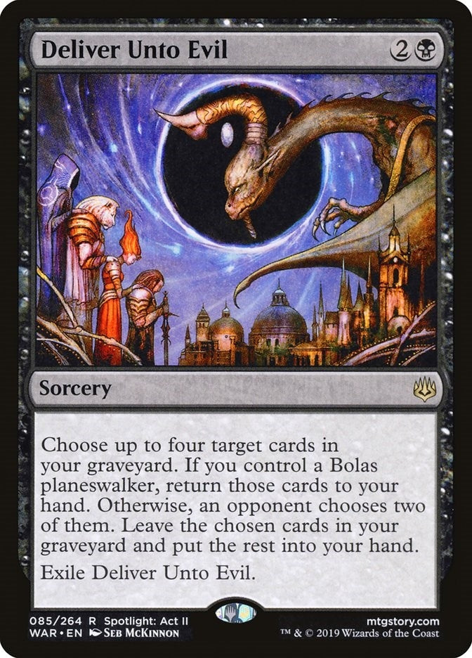 Image for Deliver Unto Evil (85) (War of the Spark) - Magic: The Gathering