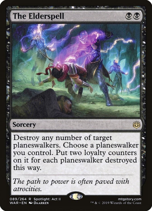 Image for The Elderspell (89) (War of the Spark) - Magic: The Gathering