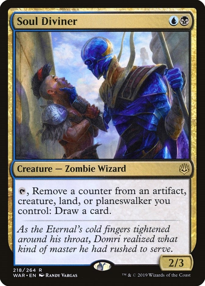 Image for Soul Diviner (218) (War of the Spark) - Magic: The Gathering