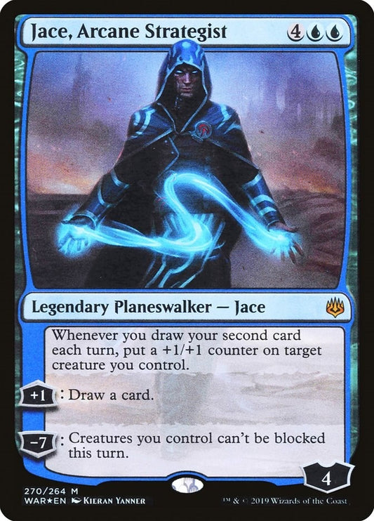 Image for Jace, Arcane Strategist (270) (War of the Spark) - Magic: The Gathering