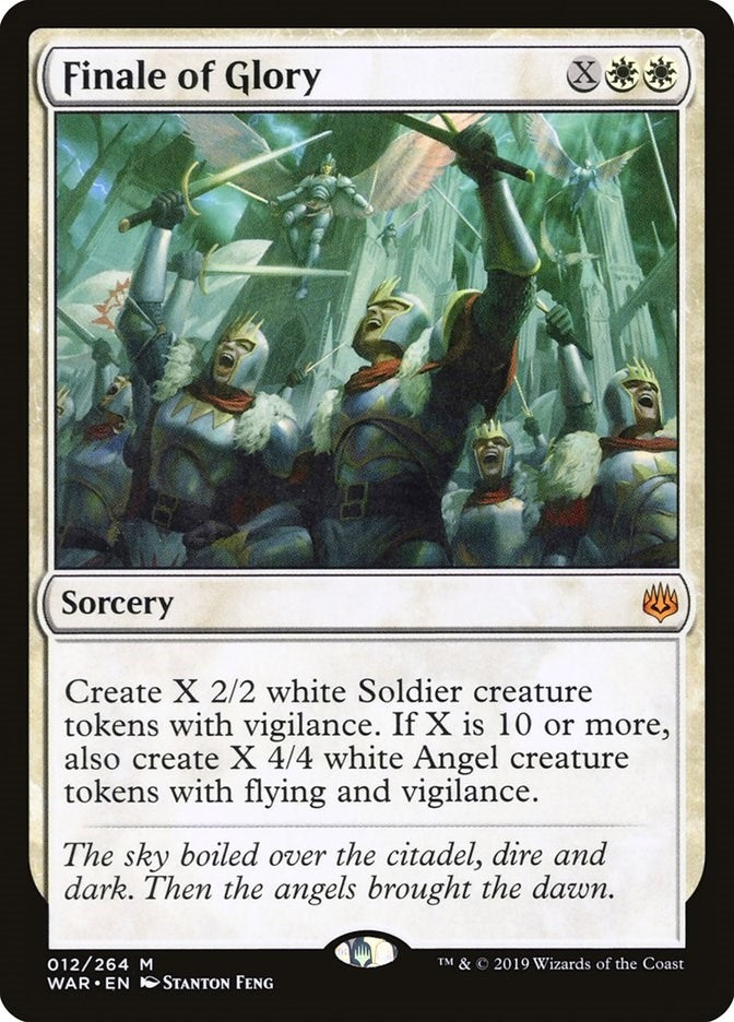 Image for Finale of Glory (12) (War of the Spark) - Magic: The Gathering
